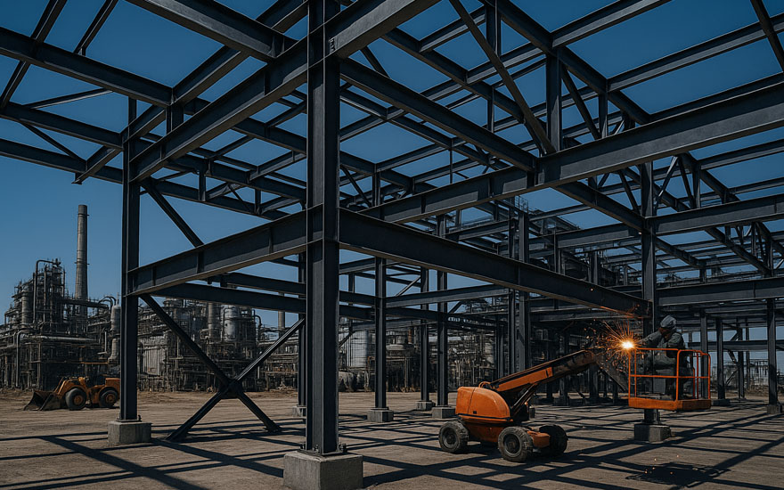 Çelik Konstrüksiyon Montaj​