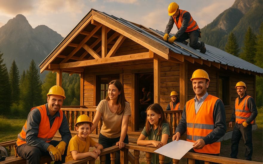 Ahşap Ev Tasarımı