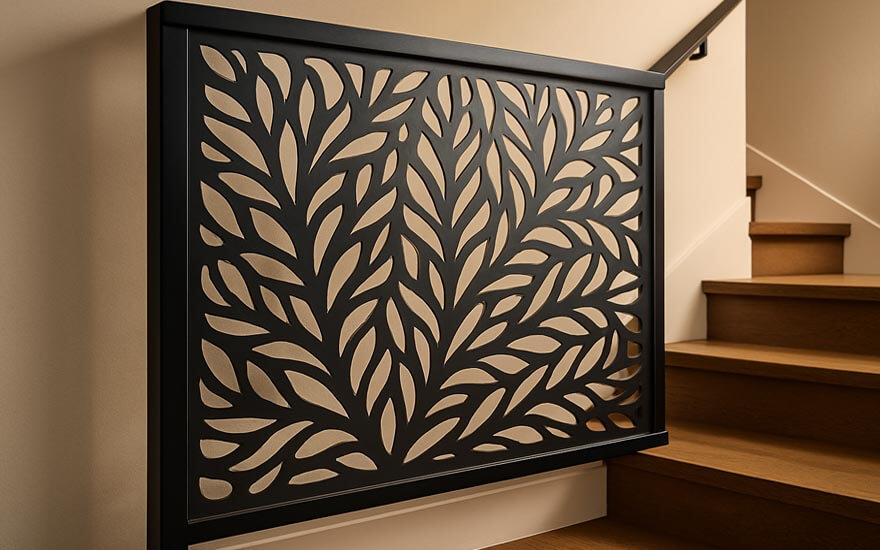 Desenli Metal Korkuluk