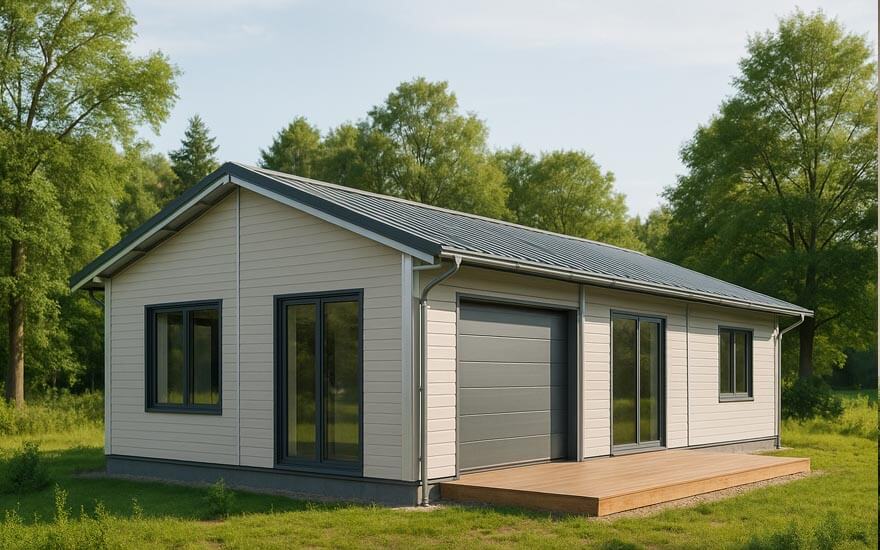 Hafif Çelik Prefabrik Ev